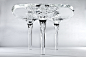 zaha hadid: liquid glacial table