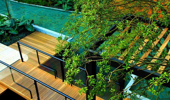 案例 - 巴西热带垂直花园景观 - 设计...