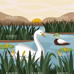 卡通动物背景  - 源文件下载【酷图网】动物背景,动物插图,卡通背景,野生动物,背景壁纸,卡通动物,动物保护