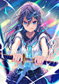 強キャラ系女子/れい亜のイラスト