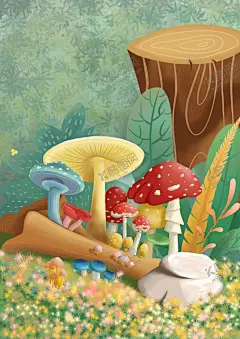 卡通蘑菇插画 【酷图网】卡通蘑菇,蘑菇卡通,蘑菇,彩色蘑菇,Q版蘑菇,蘑菇表情,可爱蘑菇,蘑菇漫画,手绘蘑菇,拟人蘑菇,