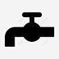 水龙头洗涤污染图标 UI图标 设计图片 免费下载 页面网页 平面电商 创意素材