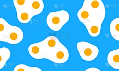 摊鸡蛋,蛋卷,早餐,式样,平坦的,蓝色,食品,蛋黄,喂养,烹调