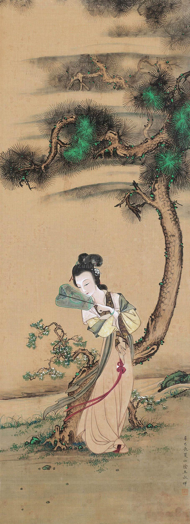 当代画家王叔晖人物绘画艺术作品