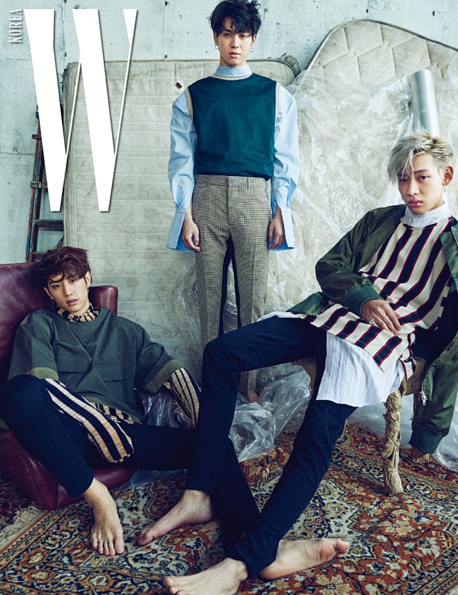 W Korea 四月号 GOT7 金有谦...