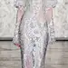 inbal dror fall 2018 bridal long sleeves cold shoulder spaghetti strap sweetheart neckline full embellishment glamorous sexy sheath wedding dress low open back sweep train (24) mv