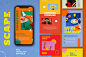 Scape - Retro Instagram Template on Yellow Images Creative Store