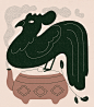 Hand Touched_ illustrations with texture & Motion - ahra kwon