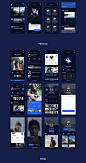100多种iPhone X屏幕模板 Noway Mobile App UI Kit_UI设计_App界面