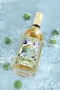 《落饮》茶果酒品牌设计 -「 酒中伊人 」 ——12VOL微醺，茶果酒的绝妙碰撞。 设计师：你好大海品牌设计 摄影师：南华-古田路9号-品牌创意/版权保护平台