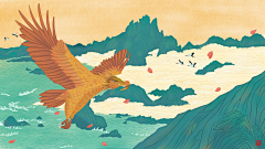 彬泽采集到《中国神怪》系列插画