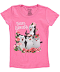 Penguins of Madagascar Little Girls’ “Team Adorable” T-Shirt (Sizes 4 – 6X) : The Penguins of Madagascar are up to their old tricks again! This T features cotton jersey construction, tagless collar, and an adorable penguin graphic. 
 
100% Cotton 
Machine