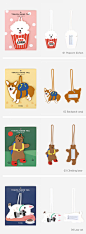 韩国Dailylike可爱旅行行李牌动物硅胶行李箱登记托运标志牌吊牌-淘宝网