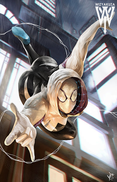 【Spider gwen 格温蜘蛛侠】_...