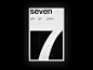 Se7en - Film Poster swiss style swiss typography vector design passion project art movie wallpaper wall art seven film poster movie poster
