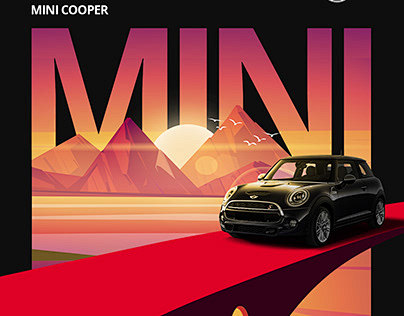 Mini Cooper advertis...
