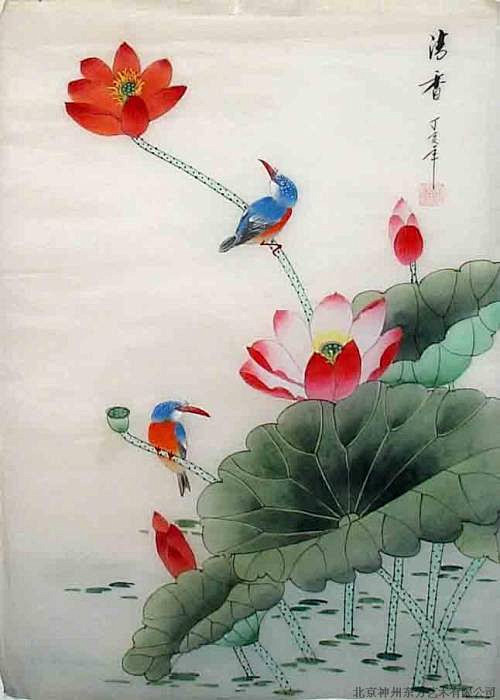 【3D-插画-工笔画素材篇】唯美的工笔画...