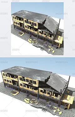3D模型毁灭性的