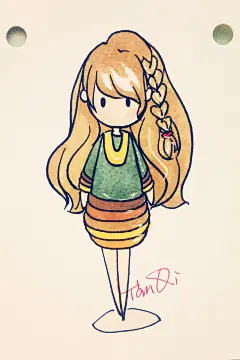 Fashion diary 手账简笔画 
#手绘##简笔画##时尚插画# 
工具:马克笔 樱花针管笔 
By: 岩启Mango 
曾用名：Yanqi