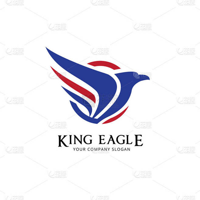 飞鹰 Logo，小鸟标志套装，猎鹰徽标，鹰标志，矢量标志模板