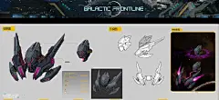 【免费】套图 科幻飞船船体设计图和场景-科幻世界-微元素 - 手机版 - Powered by Discuz!