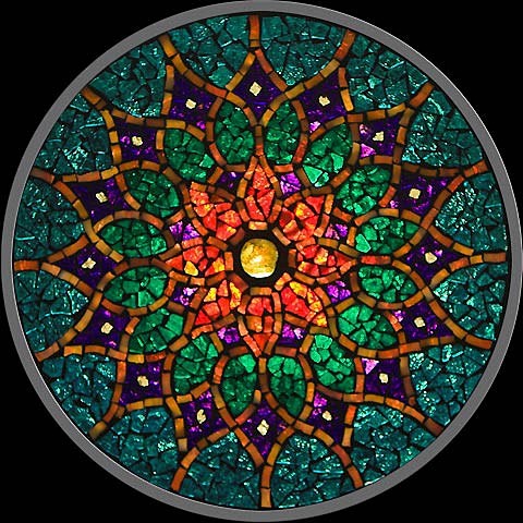 mandala glass