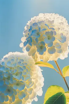   绣球花～-小焦