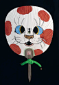 【赏画】石黒亜矢子作品「化け猫団扇/猫妖团扇」