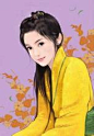手绘古人