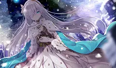 #二次元# 美女卡通女生少女头像壁纸高清手绘插画动漫素材 @宇飞视觉