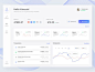 Numise Dashboard bright ux dashboard purple white flat blockchain cryptocurrency crypto ui ux ui modern blue app design desktop