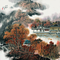 “邂逅江南” —— 国画家曹仁容写意山水作品《苏州园林名胜图》