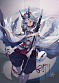 ArtStation - 阴阳师同人-雪童子, Tao Chen