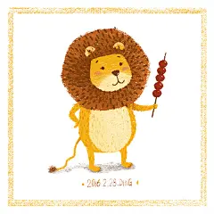 插画每日一图ps电脑手绘小动物12 | 丁xiao婧 - 原创作品 - 涂鸦王国插画