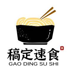 餐饮美食面条速食快餐面条插画LOGO