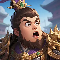 吕布震惊表情包，惊讶，游戏