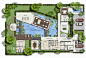 Saisawan - Beach Villas Type 2 Ground Floor Plan: 