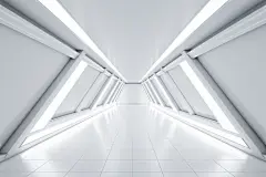 创意建筑模型空间摄影图片