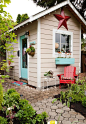 Garden Shed Inspiration - The Wood Grain Cottage