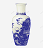 青花瓷瓶高清素材 青花瓷 青花瓷瓶 龙纹 免抠png 设计图片 免费下载