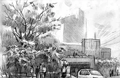 速写万象集：（素描绘画手绘）民居风景写生手绘铅笔速写 民居风景是速写写生的经典主题，其古朴的建筑形态与自然环境融合的独特美感，为创作者提供了丰富的表现空间。掌握以下技巧，助你用铅笔精准捕捉民居的韵味与光影。 一、观察与构图：先“读景”再落笔 取舍与提炼：面对复杂场景时，先确定主体（如老屋、巷道、屋顶），弱化或省略次要元素（如杂乱的电线、无关的行人），保持画面简洁。 构图法则： 三分法：将画面分为九...