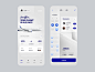 Scandinavian airlines UI design by Milkinside