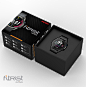 box logo Packaging pakaging product design  smart watch watch