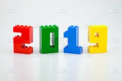 从建筑砖2019年的数字