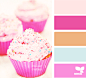 color cakes