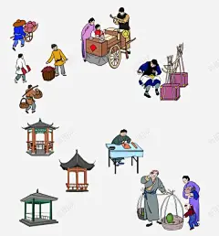 手绘画 免费下载 页面网页 平面电商 创意素材