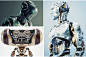 50张智能科幻机器人超清海报Ai Robot :  