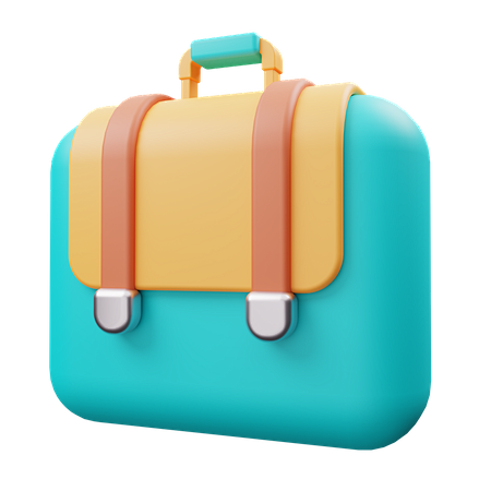 Briefcase 3D Illustr...