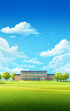 简约蓝天白云素材图壁纸背景