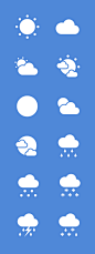 Flat Weather Icon Set : Flat Weather Icon SetFree to use for Commercial purposesThese are simple flat weather icon I have created for my upcoming theme.You can download and use it in any project you like, for free.Please write a comment here / mention my 